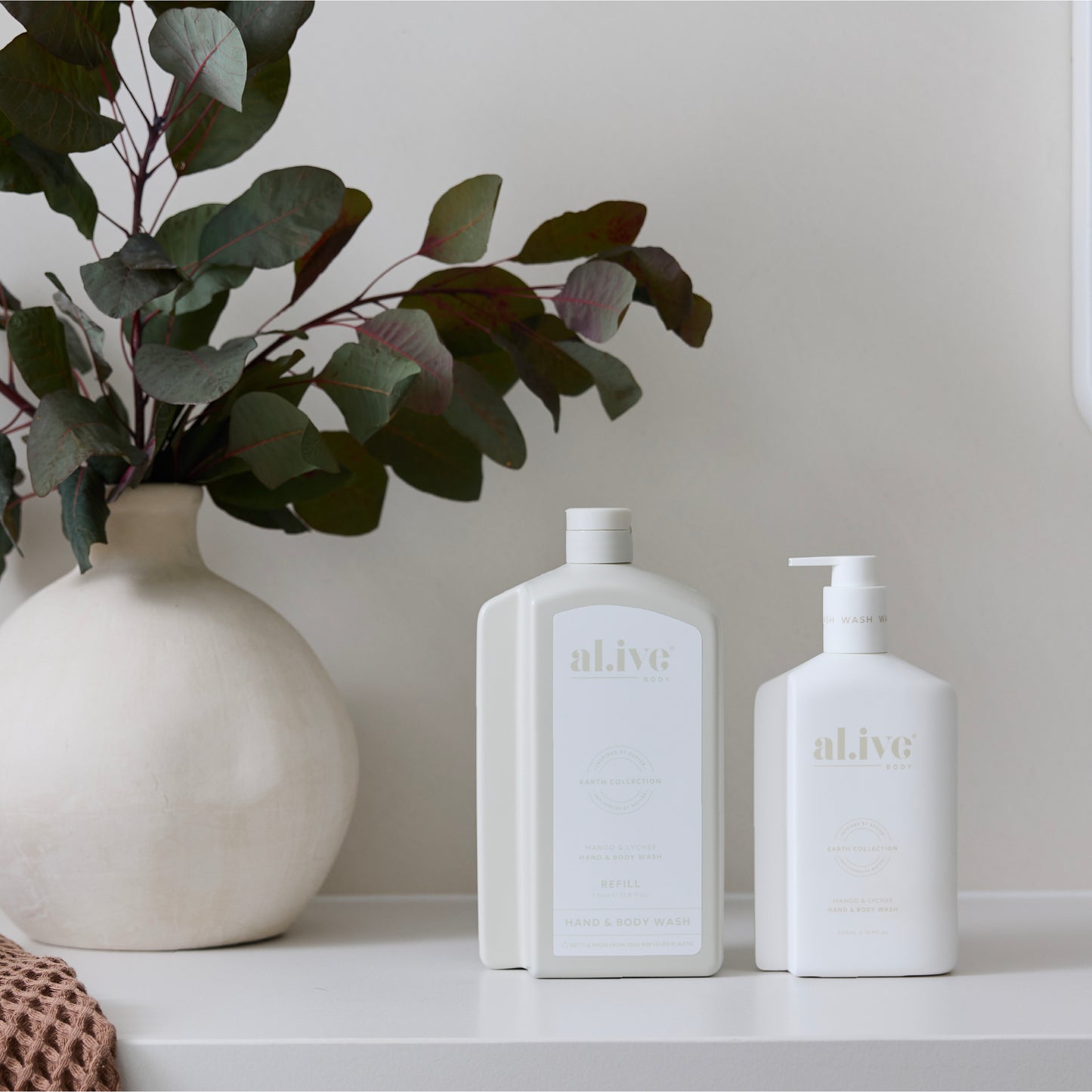 1 Ltr Hand & Body Wash Refill - Mango & Lychee