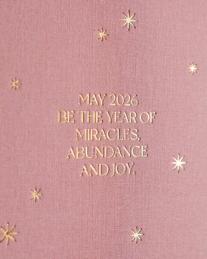 2026 Daily Planner - Vintage Rose