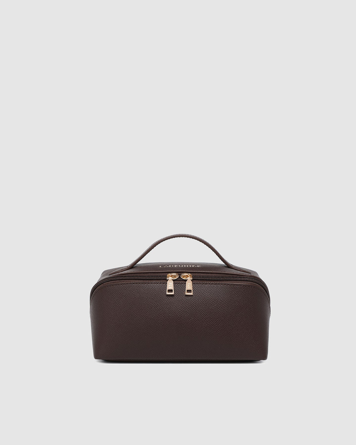 Ellis Makeup Bag - Chocolate