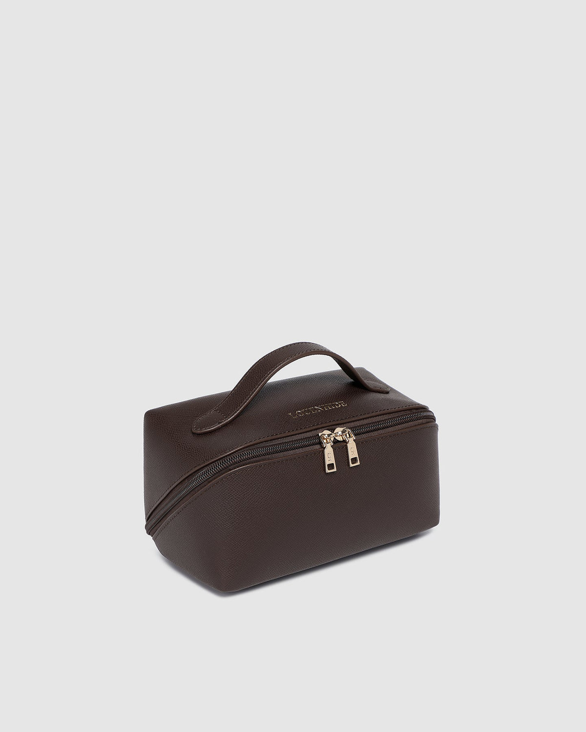 Ellis Makeup Bag - Chocolate