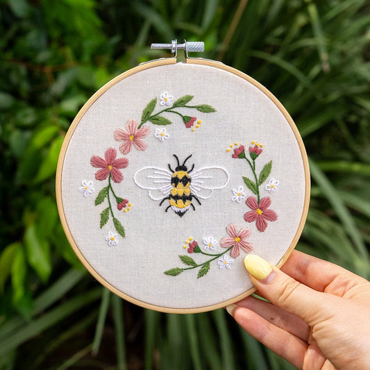 Embroidery Kit - Honey Bee