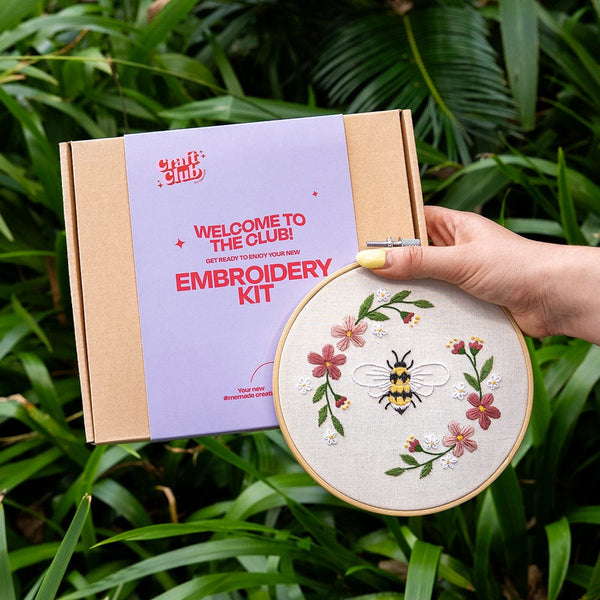 Embroidery Kit - Honey Bee
