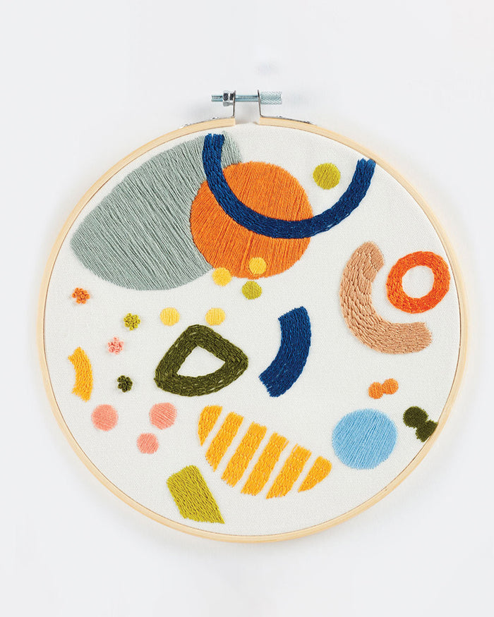Embroidery Kit - Shapes