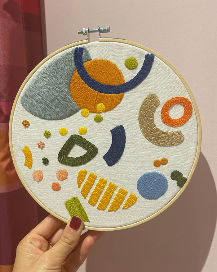 Embroidery Kit - Shapes