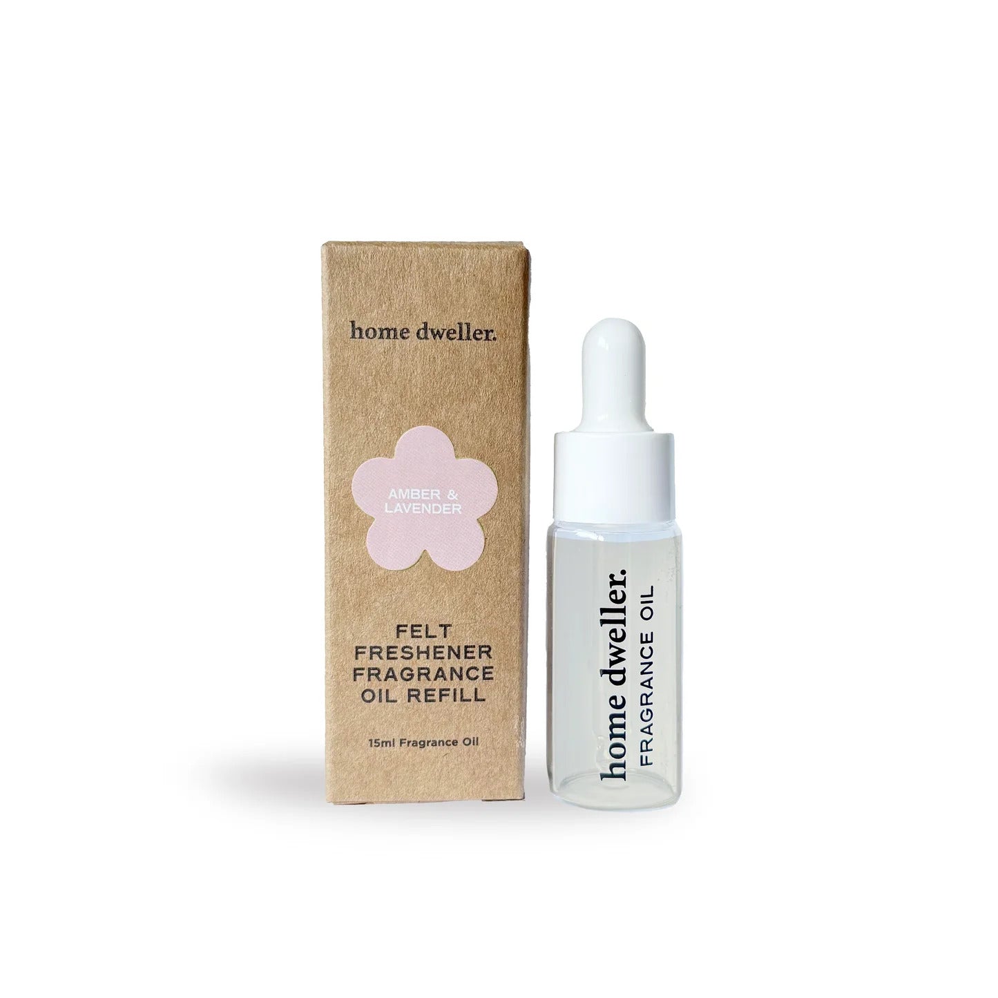 Felt Freshener Fragrance Oil Refill 15mL - Amber & Lavender