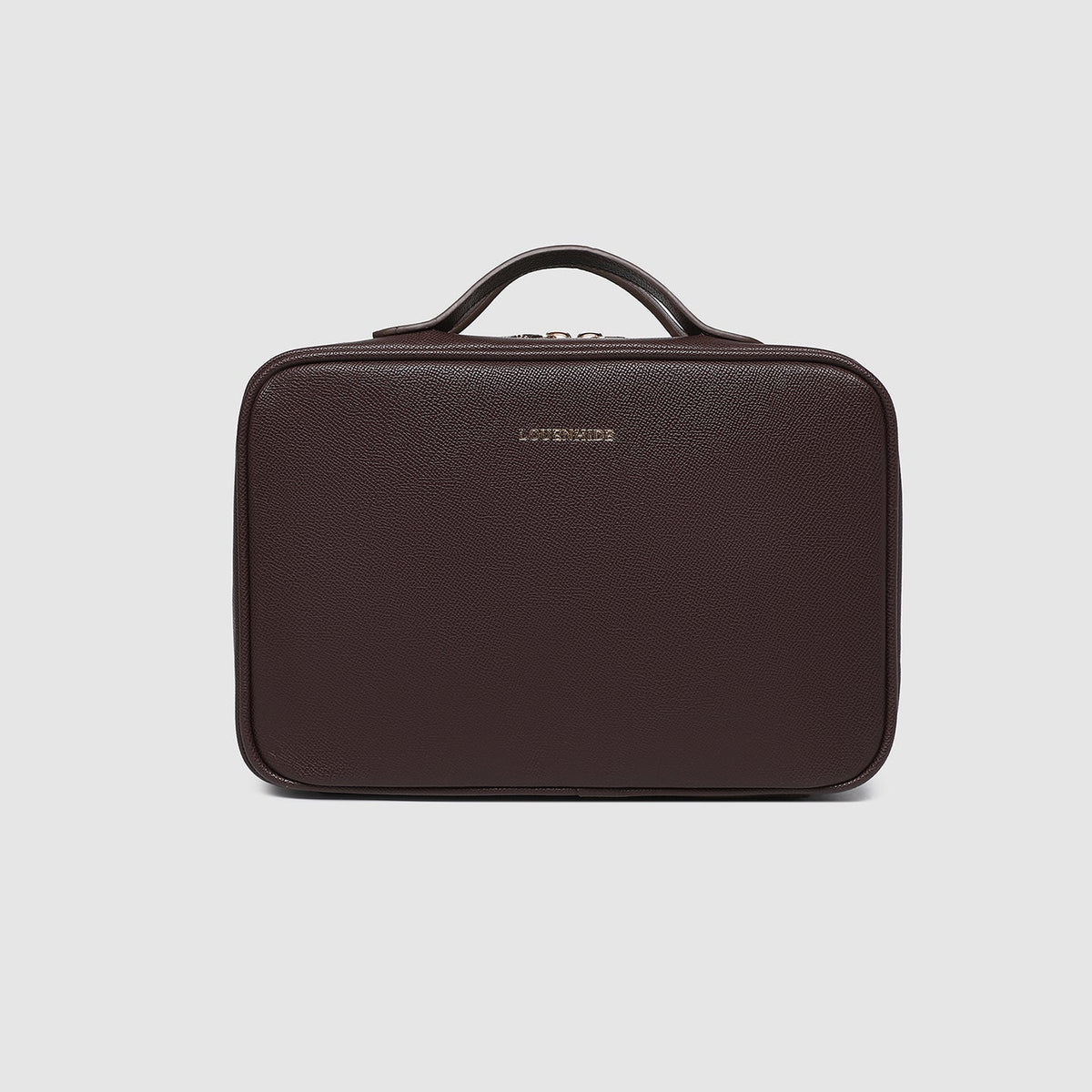 Georgie Cosmetic Case - Chocolate