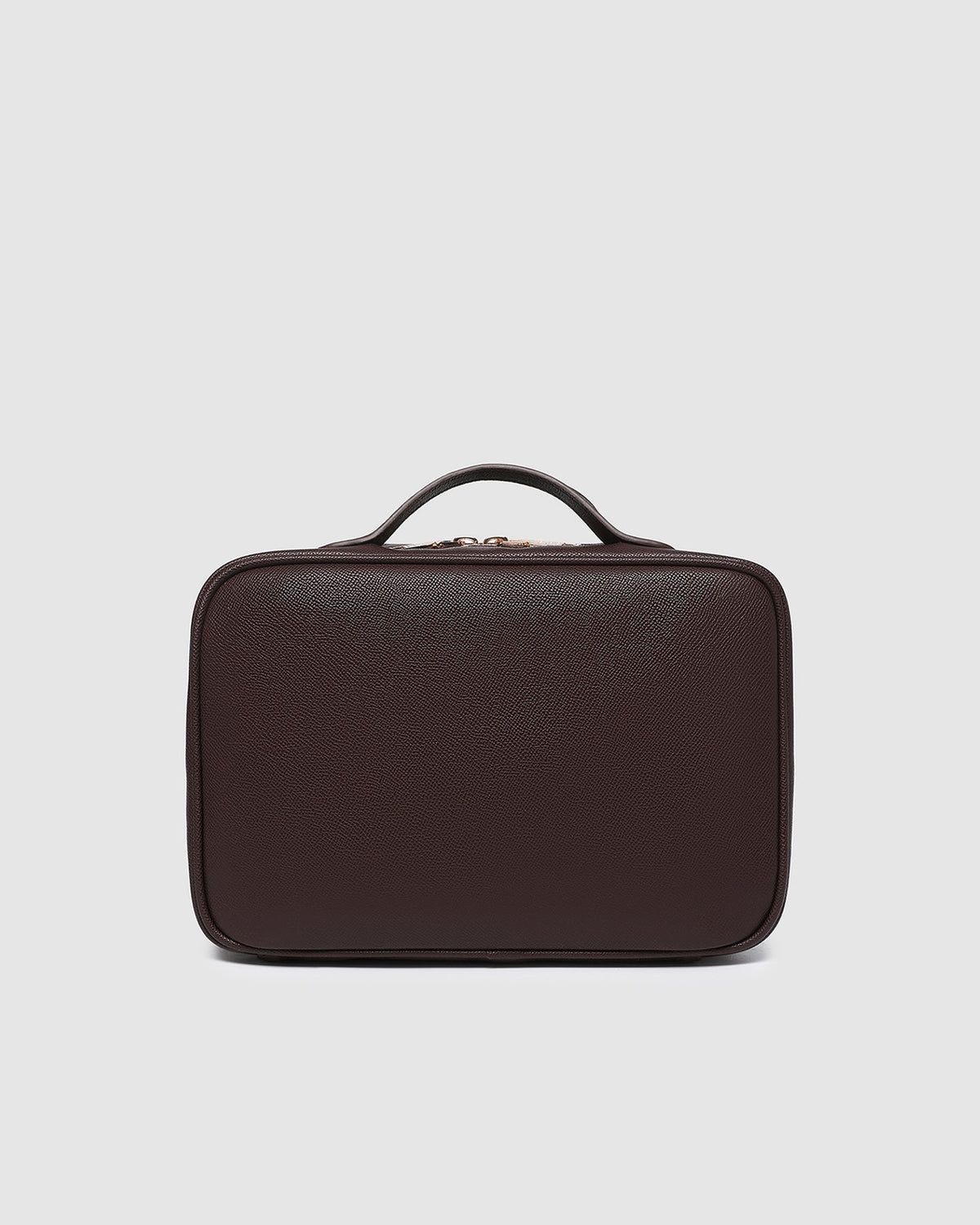 Georgie Cosmetic Case - Chocolate