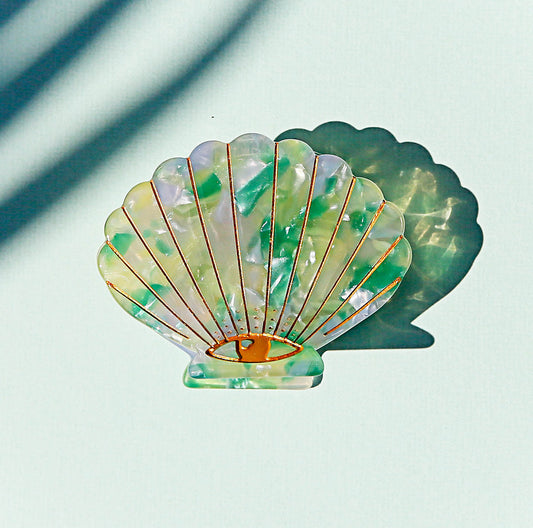 Shell Claw - Green Speckle