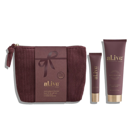Hand & Lip Gift Set - Sweet Plum & Berries