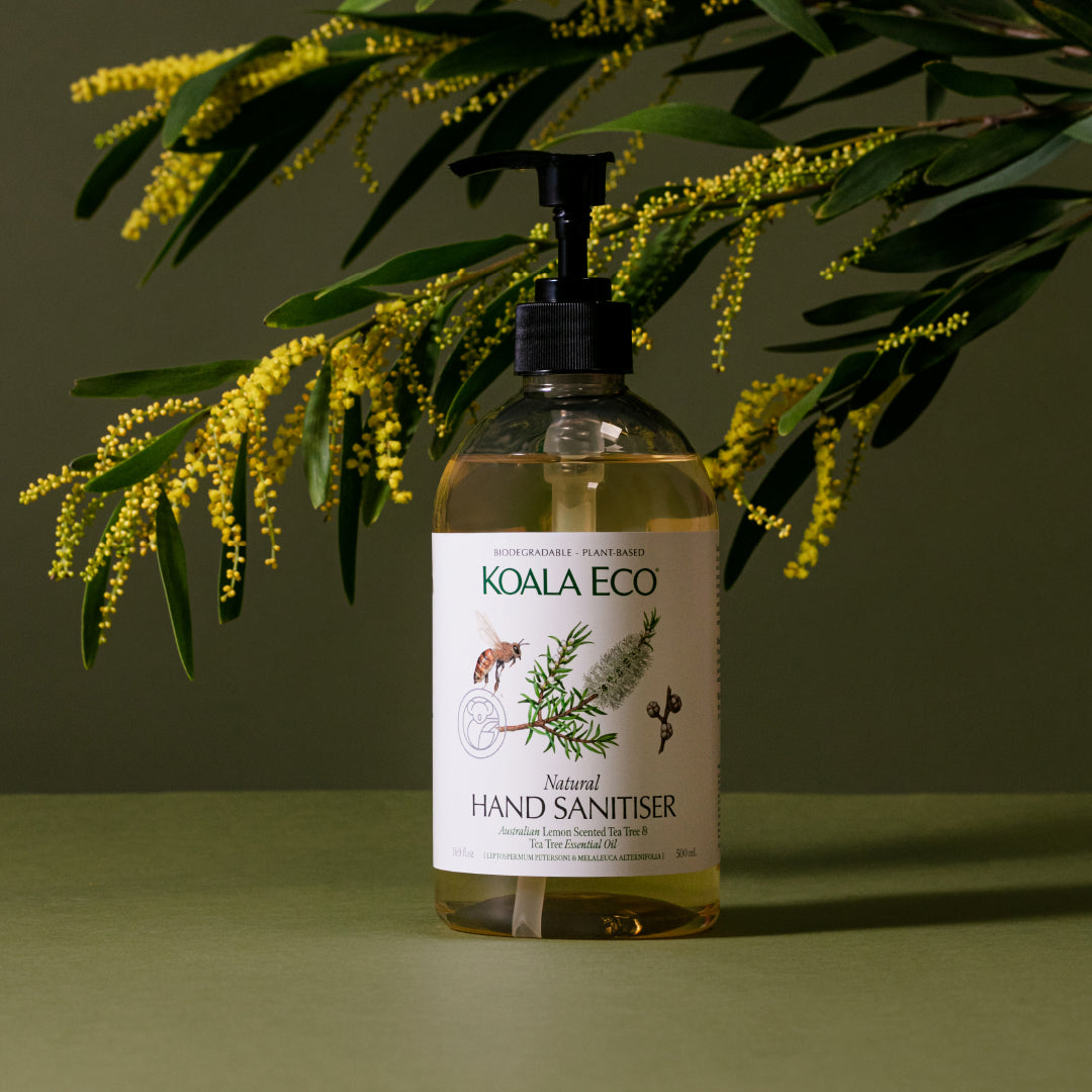 Natural Hand Sanitiser 500mL - Lemon Scented Tea Tree