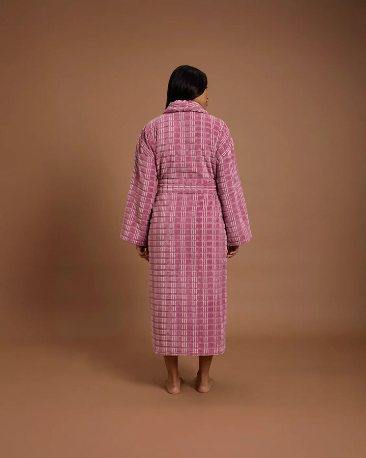 Velour Robe - Fig