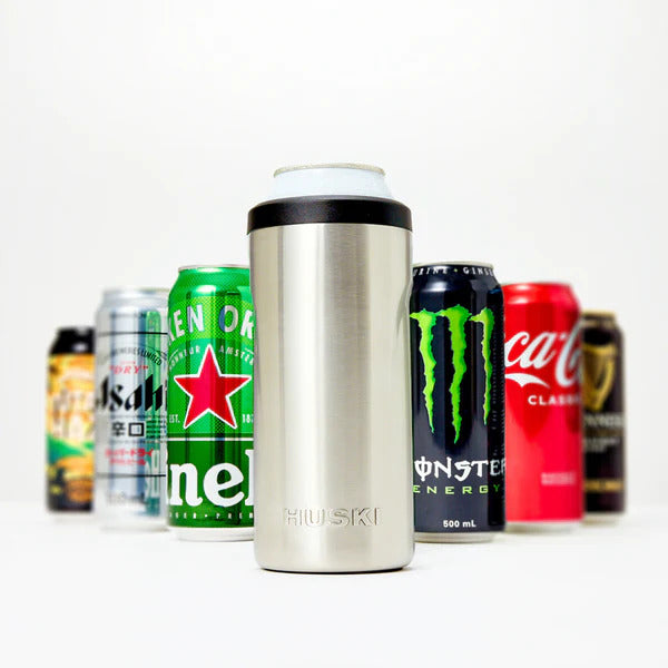 Huski Big Can Cooler - Brushed Stainless