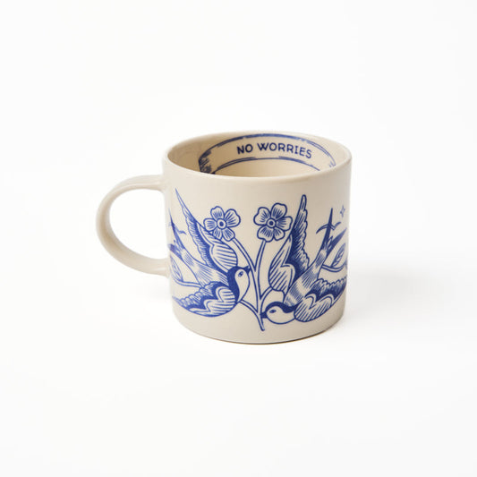 Inked Mug - No Worries