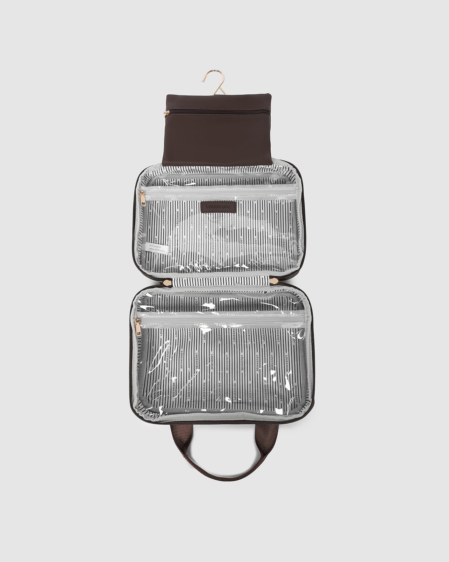 Kenya Cosmetic Bag - Chocolate