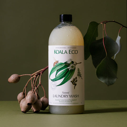 Natural Laundry Wash 1L - Lemon Scented Eucalyptus & Rosemary