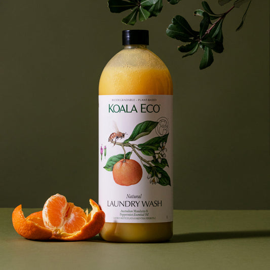 Natural Laundry Wash 1L - Mandarin & Peppermint