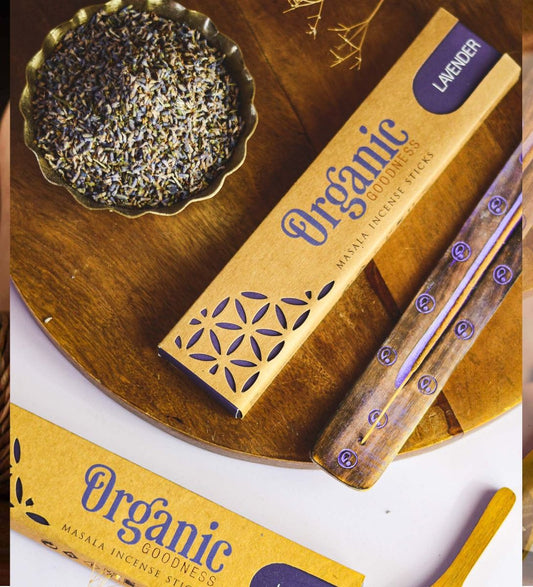 Organic Goodness Masala Incense Sticks - Lavender