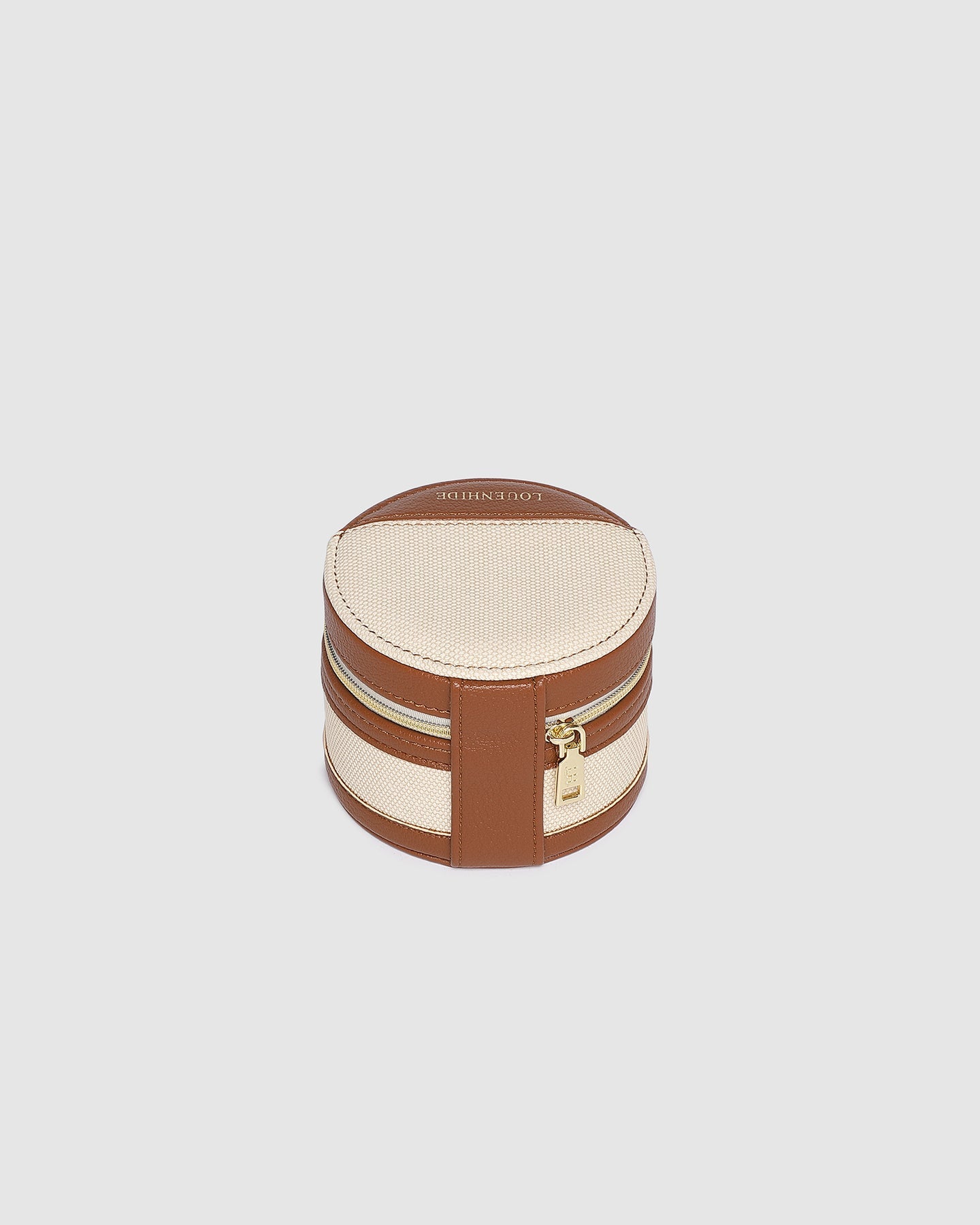 Loz Vanilla Jewellery Box - Canvas/Tan