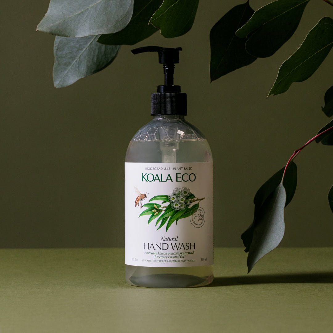 Natural Hand Wash 500mL - Lemon Scented Eucalyptus & Rosemary