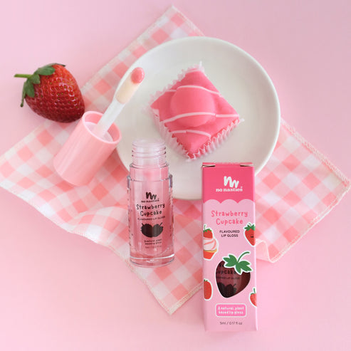 Natural Kids Lip Gloss - Strawberry Cupcake