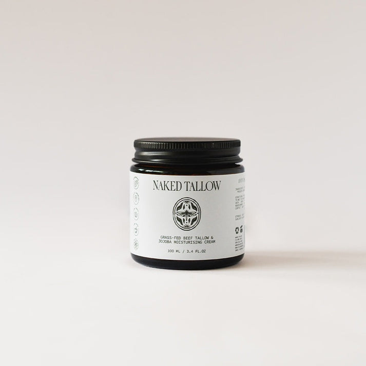 Naked Tallow Cream - Naked (Eczema + Psoriasis Safe)