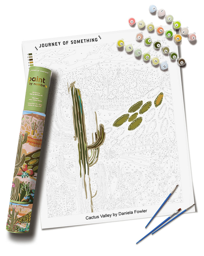 Paint by Numbers - Cactus Valley