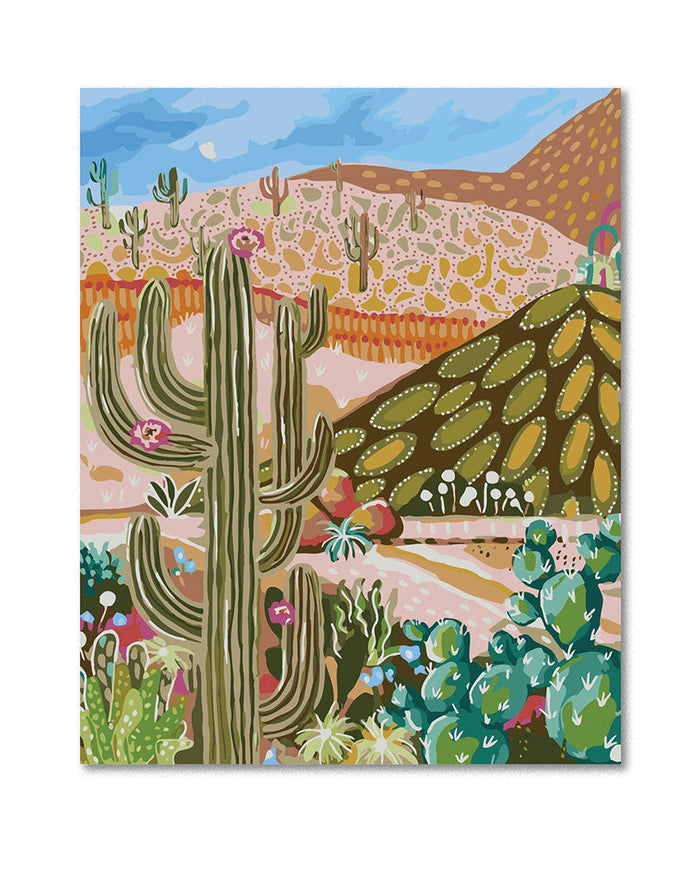 Paint by Numbers - Cactus Valley