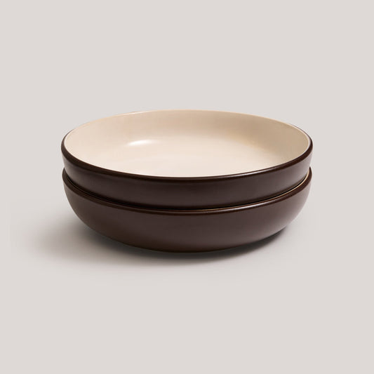 Pasta Bowl - 2 Pack - Espresso