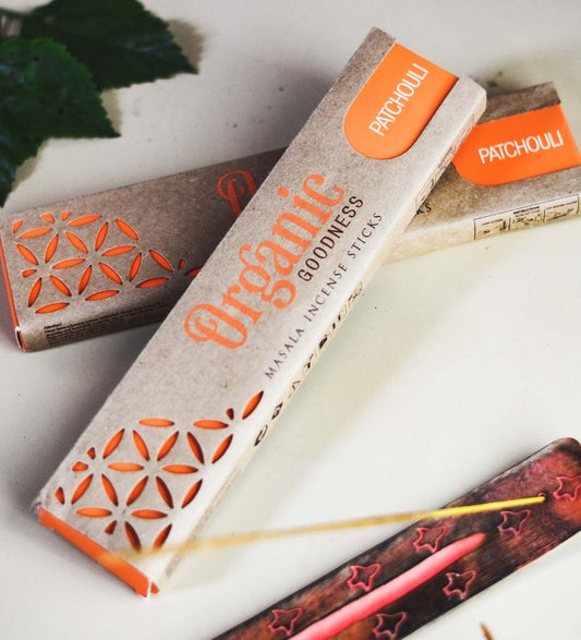 Organic Goodness Masala Incense Sticks - Patchouli