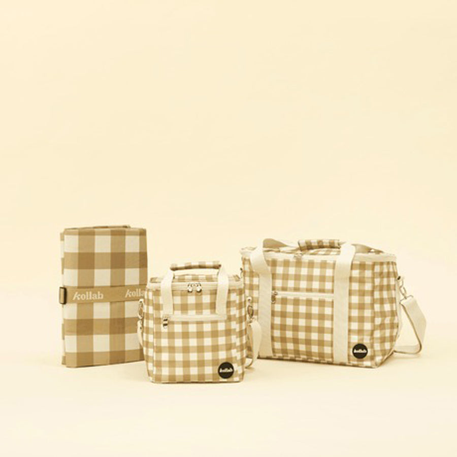 Picnic Bag - Olive Check