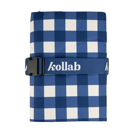 Picnic Mat - Blue Check