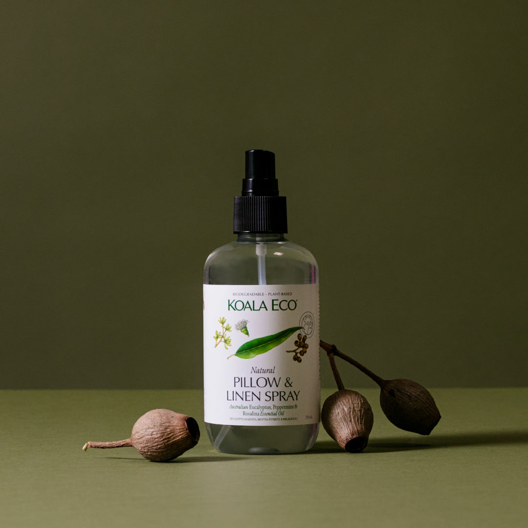 Natural Pillow & Linen Spray - Eucalyptus, Peppermint & Rosalina