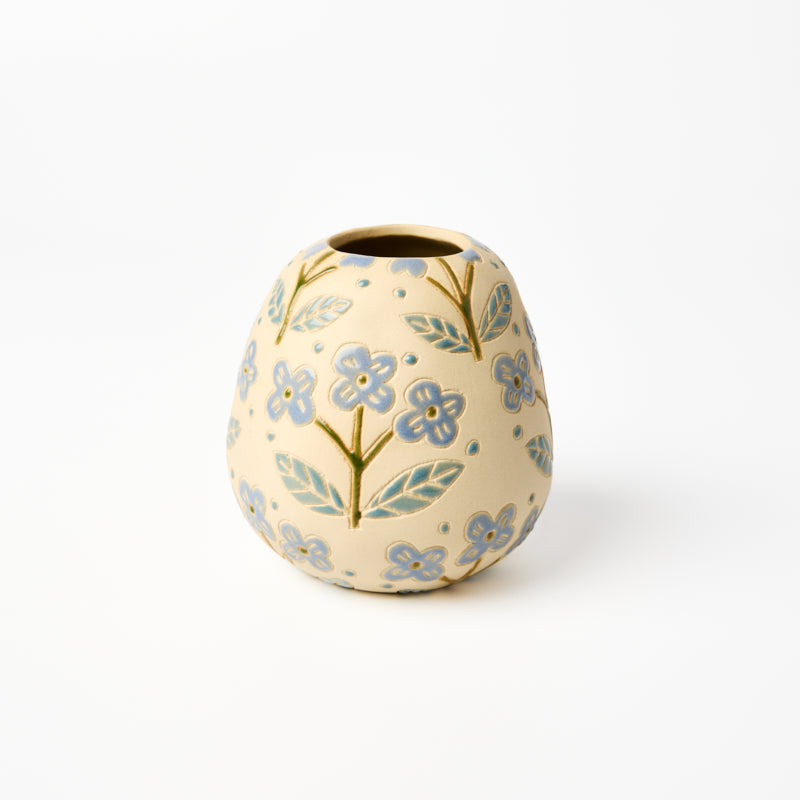 Pollen Vase - Blue Floret