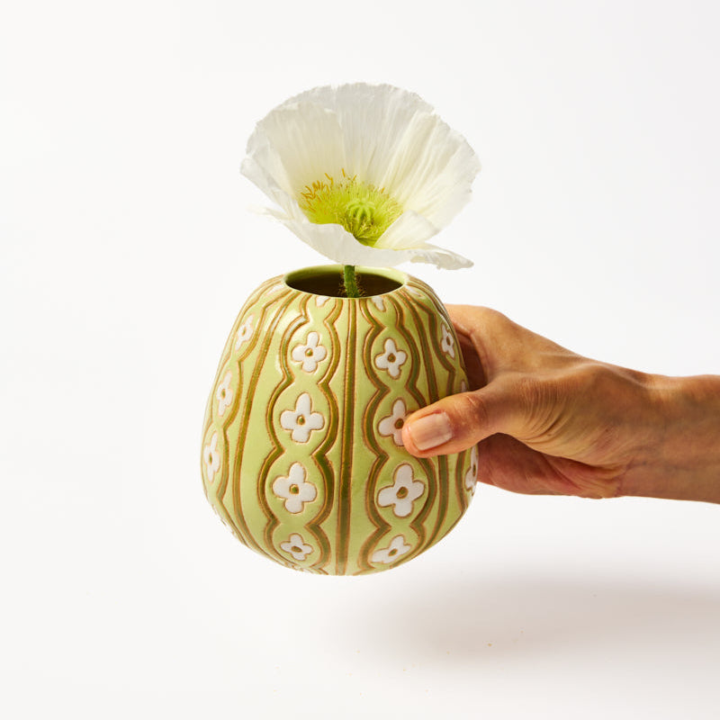 Pollen Vase - Vintage Green