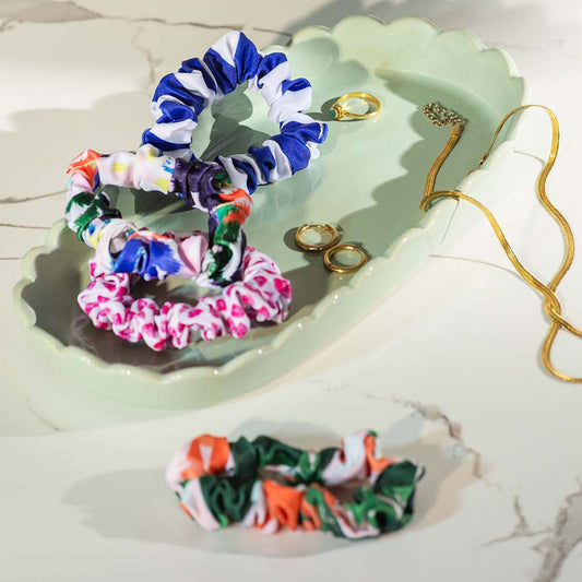 Printed Scrunchies - Winter