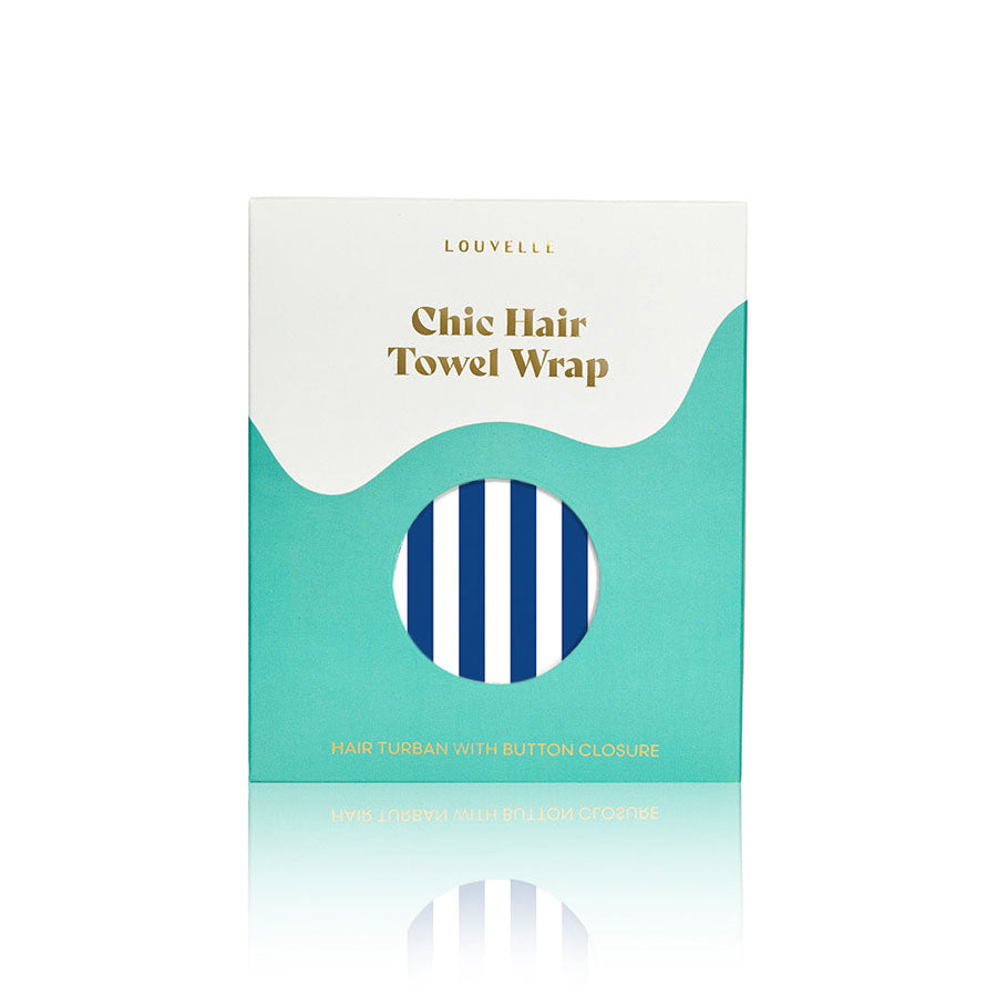 Riva Hair Towel Wrap - Fontelina Stripe