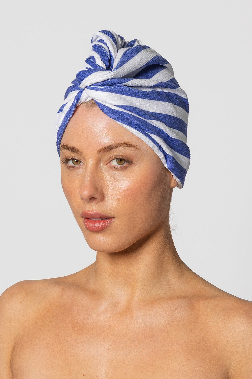 Riva Hair Towel Wrap - Fontelina Stripe
