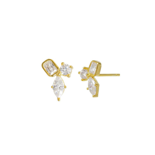 Ros Studs - Gold