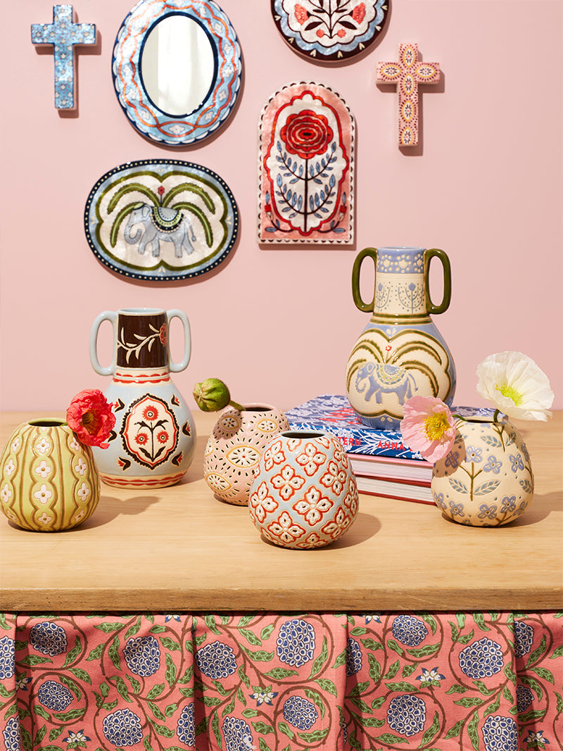 Samira Vase - Flowers