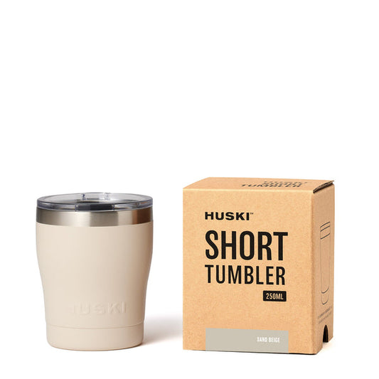 Huski Short Tumbler 2.0 - Sand Beige (Limited Release)