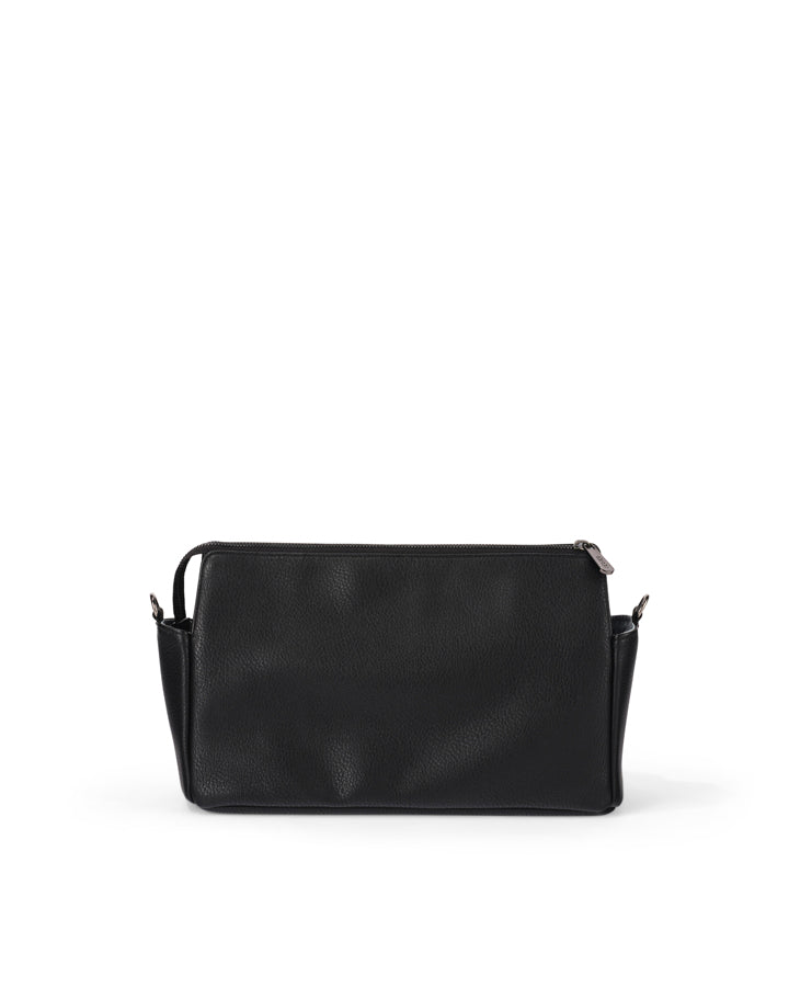 Multitasker Pram Caddy 2.0 - Black Vegan Leather
