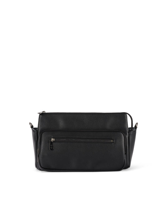 Multitasker Pram Caddy 2.0 - Black Vegan Leather
