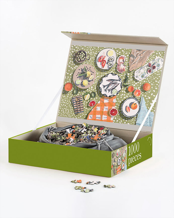 1000 Piece Puzzle - Table By The Sea