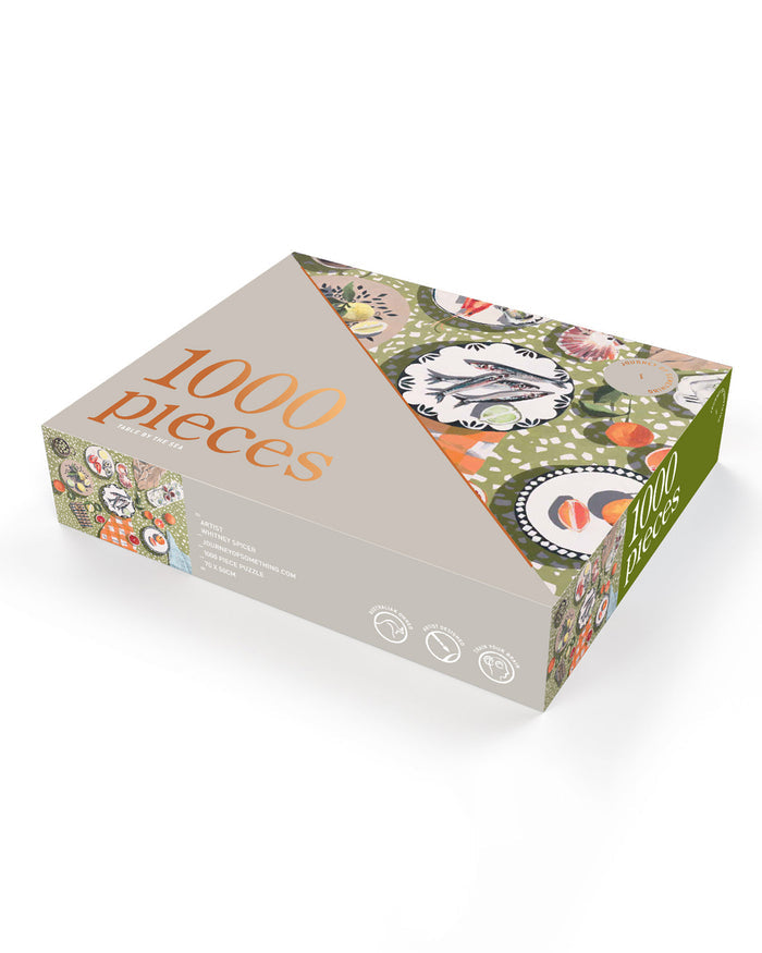 1000 Piece Puzzle - Table By The Sea