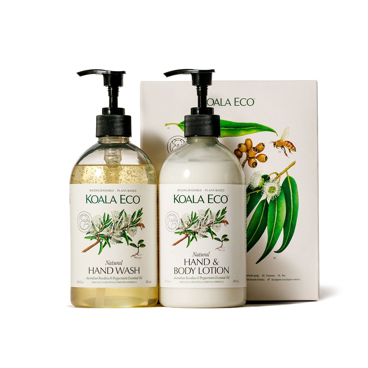 Terra Botanica Wash & Lotion Duo - Rosalina and Peppermint
