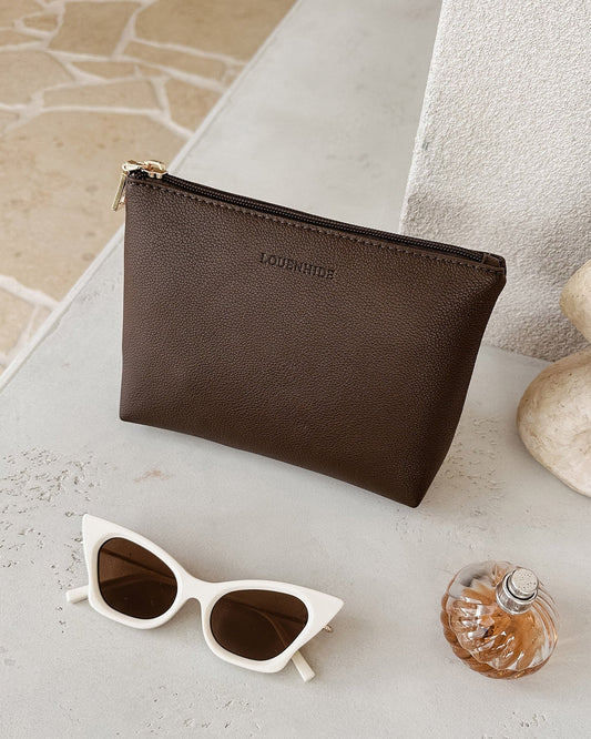 The Louenhide Everyday Pouch - Chocolate