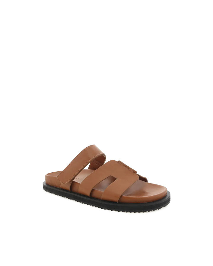Theon Slide Sandals - Tan
