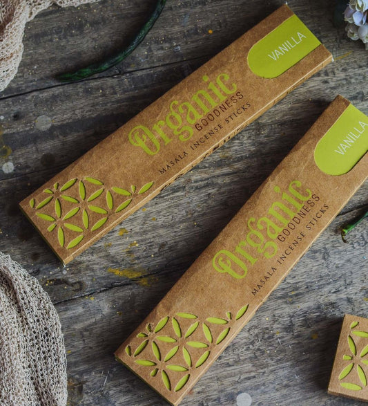 Organic Goodness Masala Incense Sticks - Vanilla