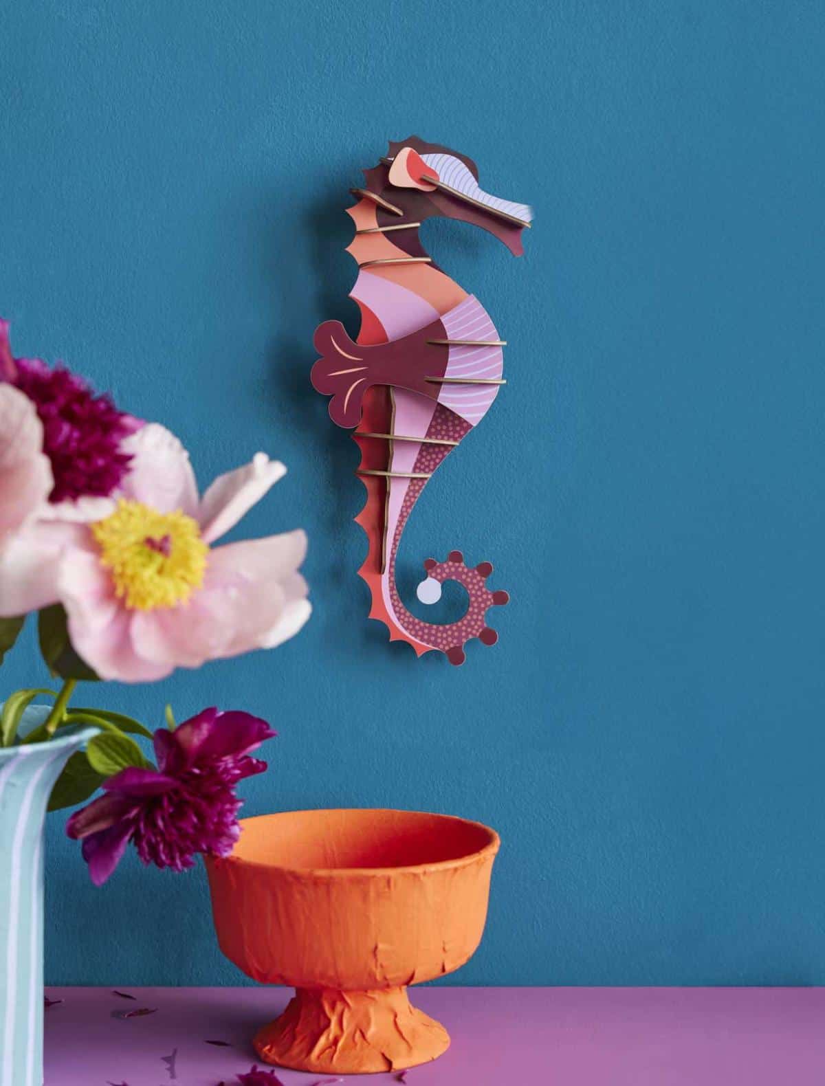 Wall Art Sea Creatures - Coraline Seahorse
