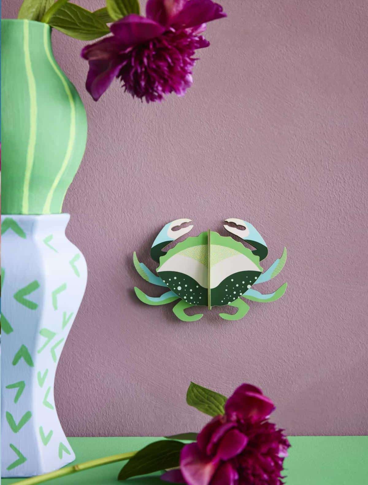 Wall Art Sea Creatures - Mini Crab